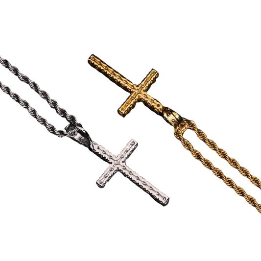 Cross Pendant • Moissanite