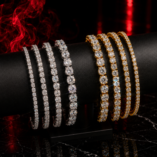 Moissanite Tennis Chain