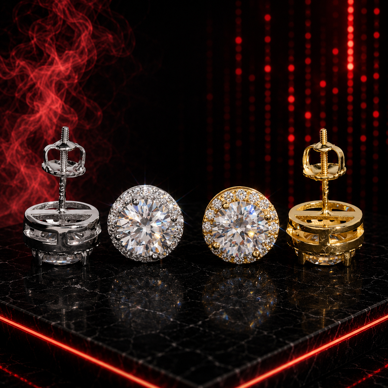 Moissanite Earrings
